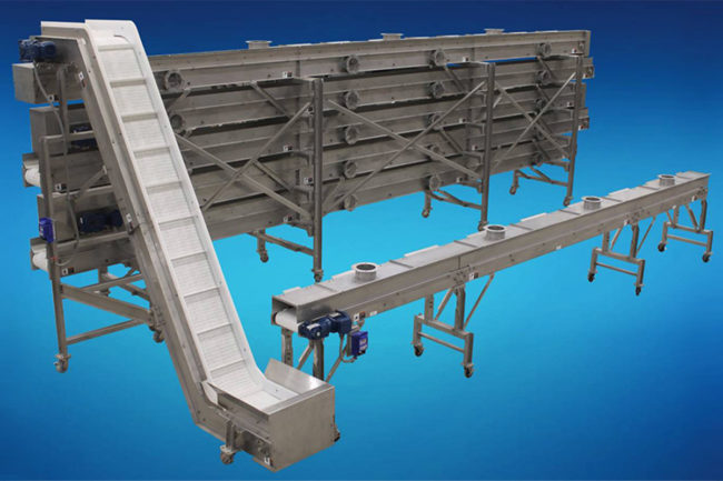 Triton Innovation offers multi-tier cooling conveyor for pet chew producers
